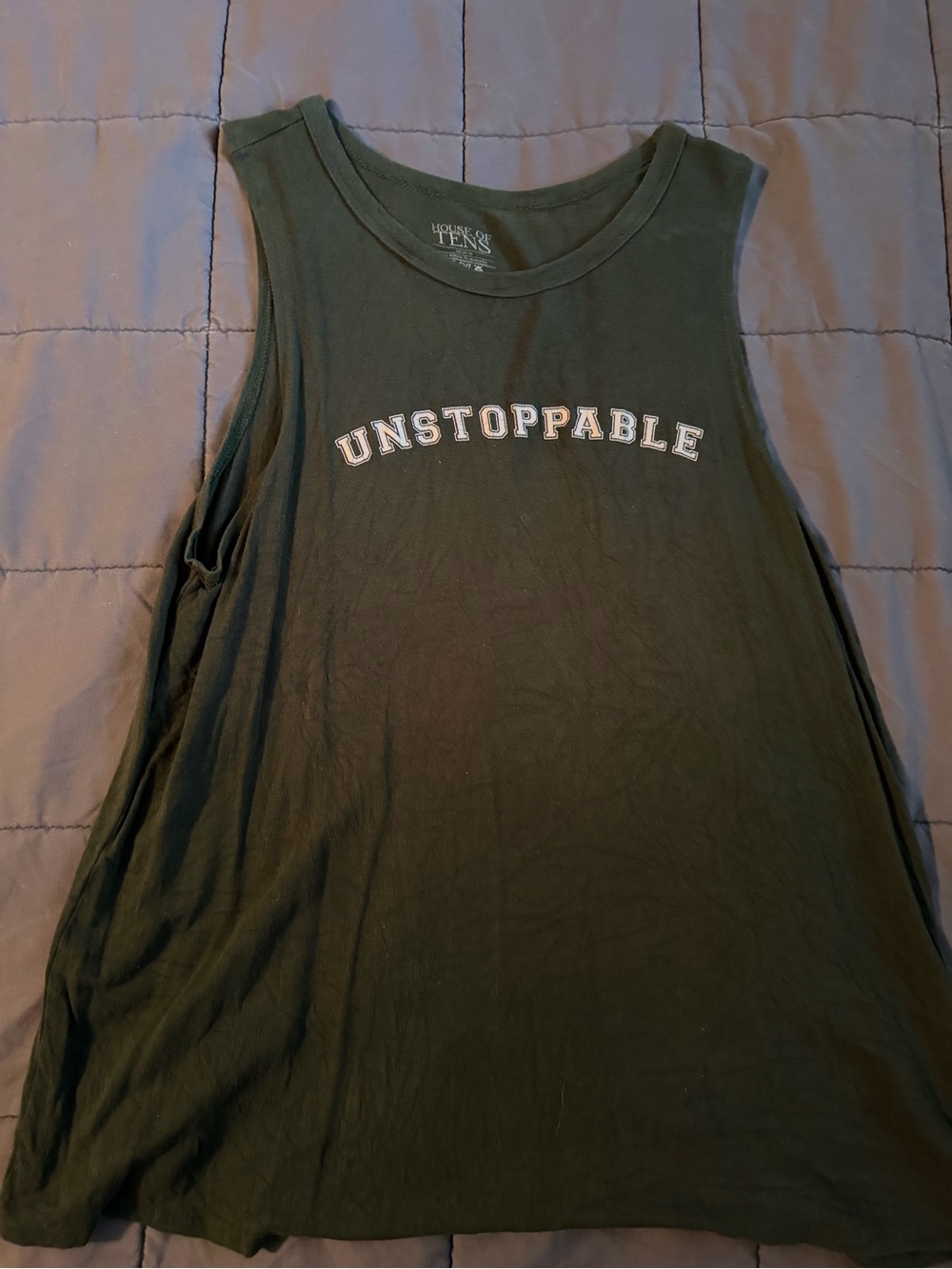 “Unstoppable” casual or yoga tank top